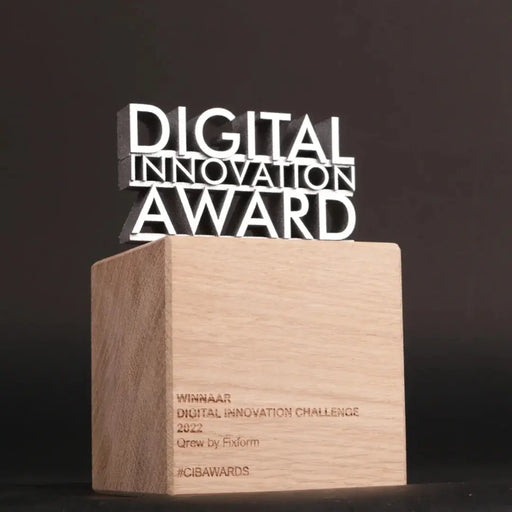 Custom Awards: Text Totem Large - Digital Innovation Award