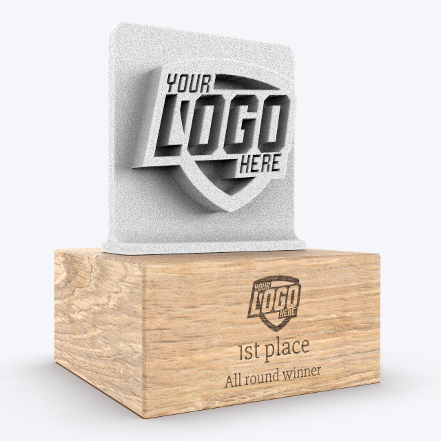 Custom logo award